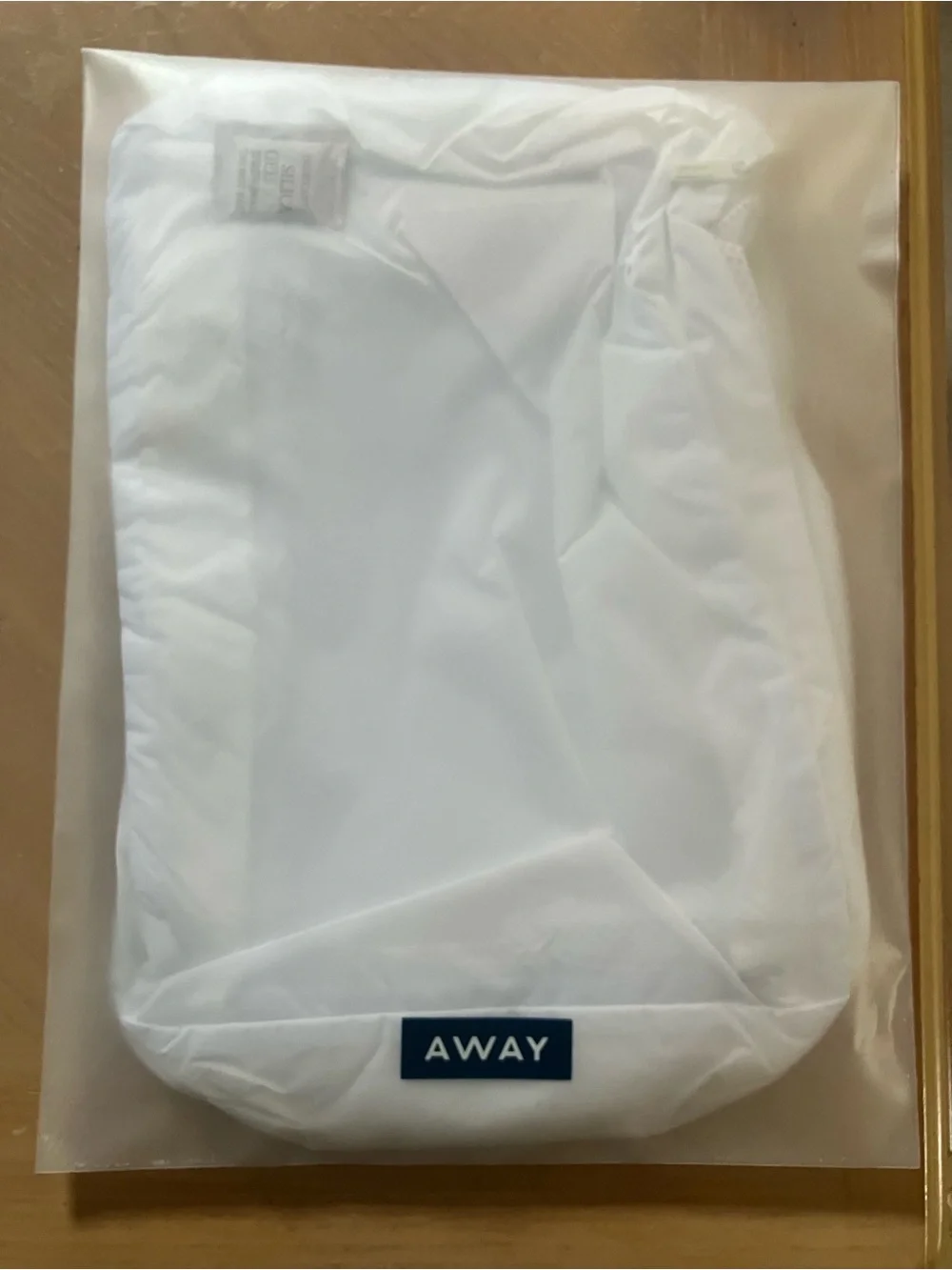 AWAY The Insider Nylon Packing Cubes Set of 4 in White NEW NIB RARE!!